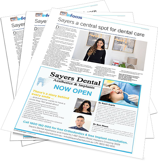 sayers a central spot for dental care magazine